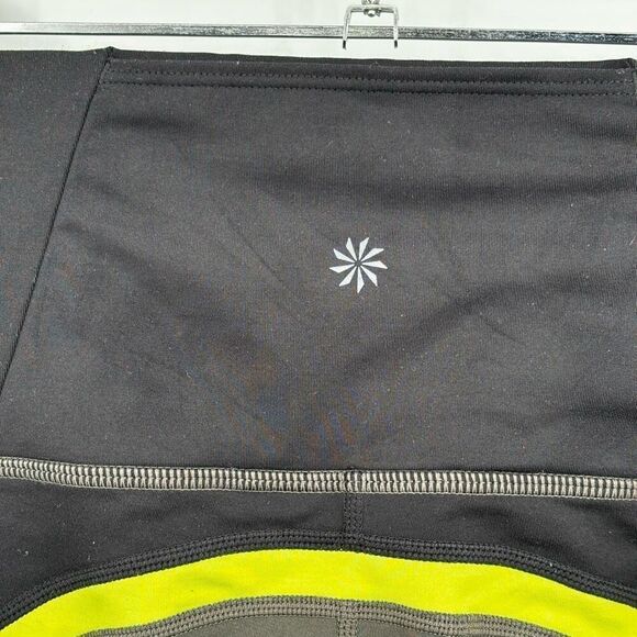 Athleta Spar Colorblock 7/8 Tight Leggings Gray & Black Small Tall - Picture 10 of 10